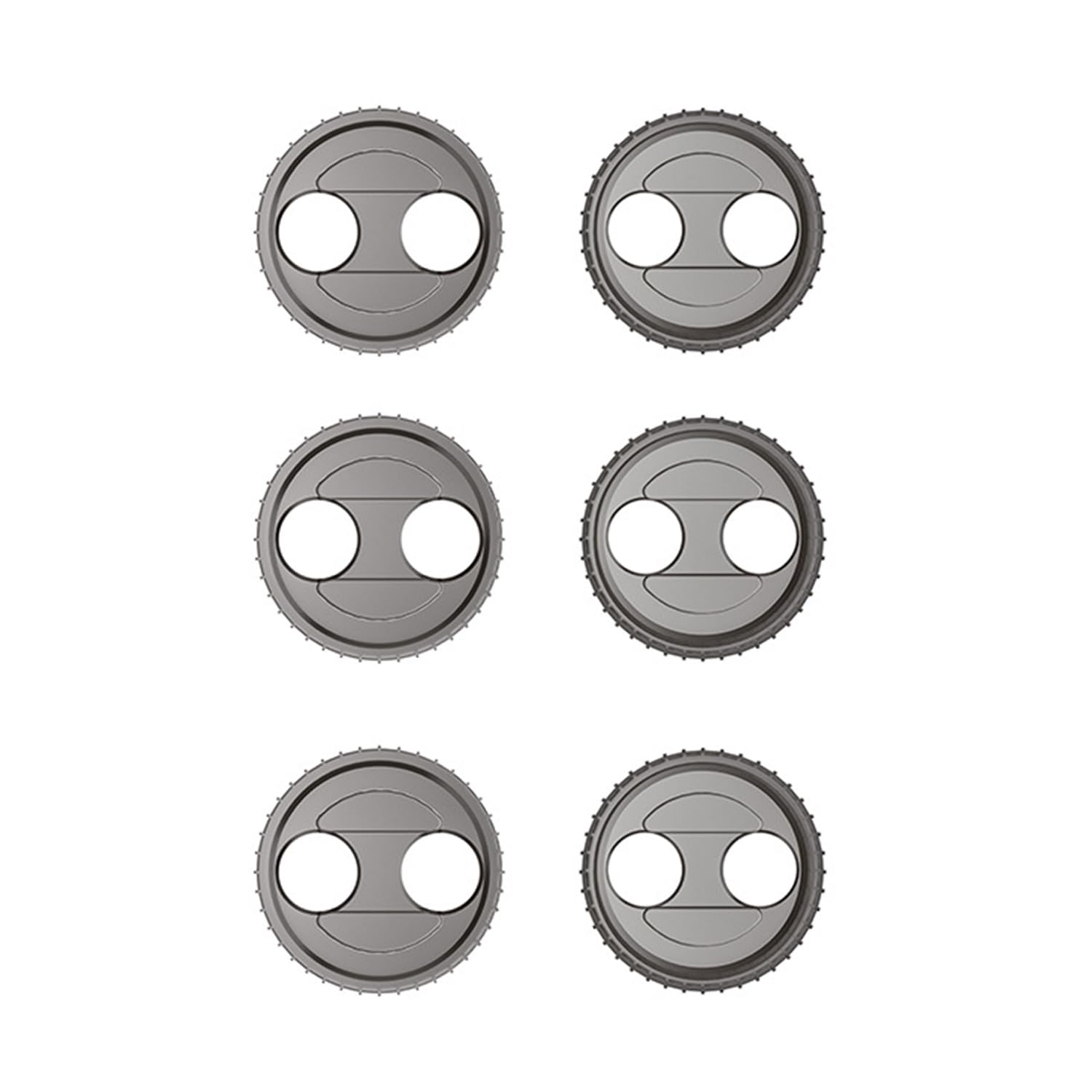 INF Pack of 6 Motor Cover Engine Guard for DJI Mini 3 Pro Dustproof Waterproof ABS Motor Cover Gray - Image 2