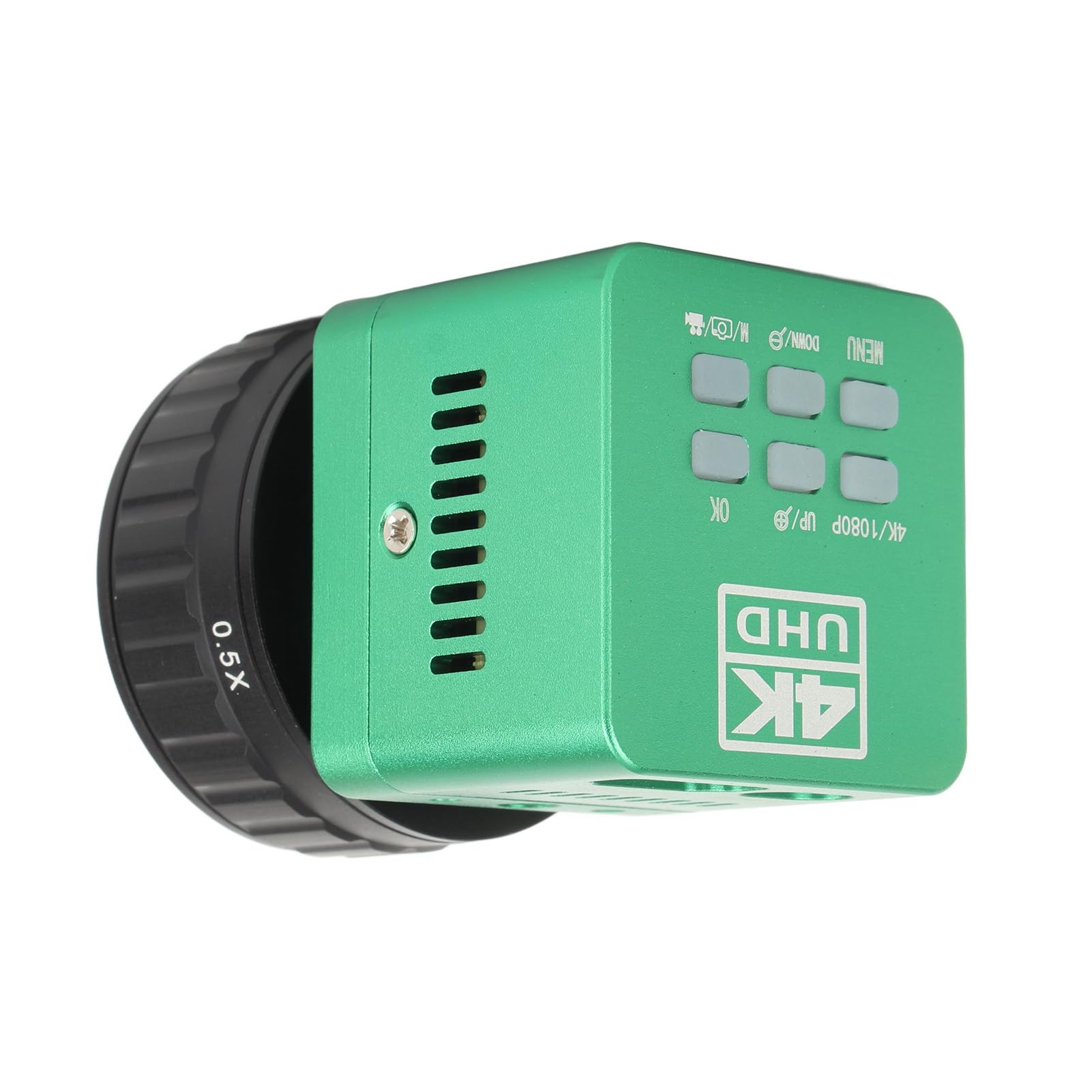 HY-6210 Elektronisches Okular, 4K Mikroskopkamera, 41 MP, 0,5-Fach Adapterobjektiv, mit Fernbedienung, für Industriemikroskop und Teleskop