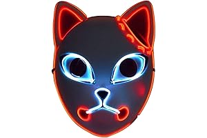 Tanjiro Kamado's Fox Mask: Illuminate Your Cosplay with Fiery Spirit