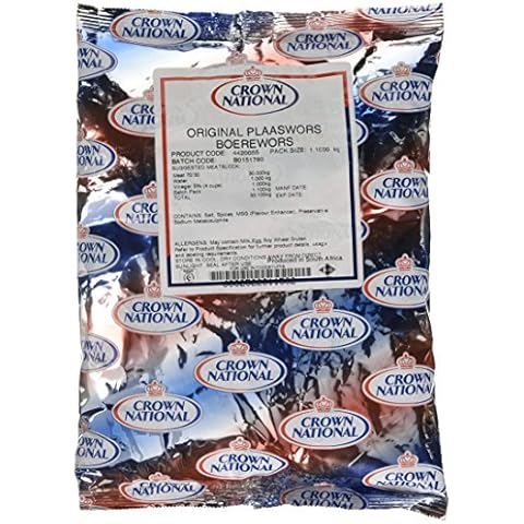 Crown National Original Plaaswors Boerewors Spice 1.1 kg Cover