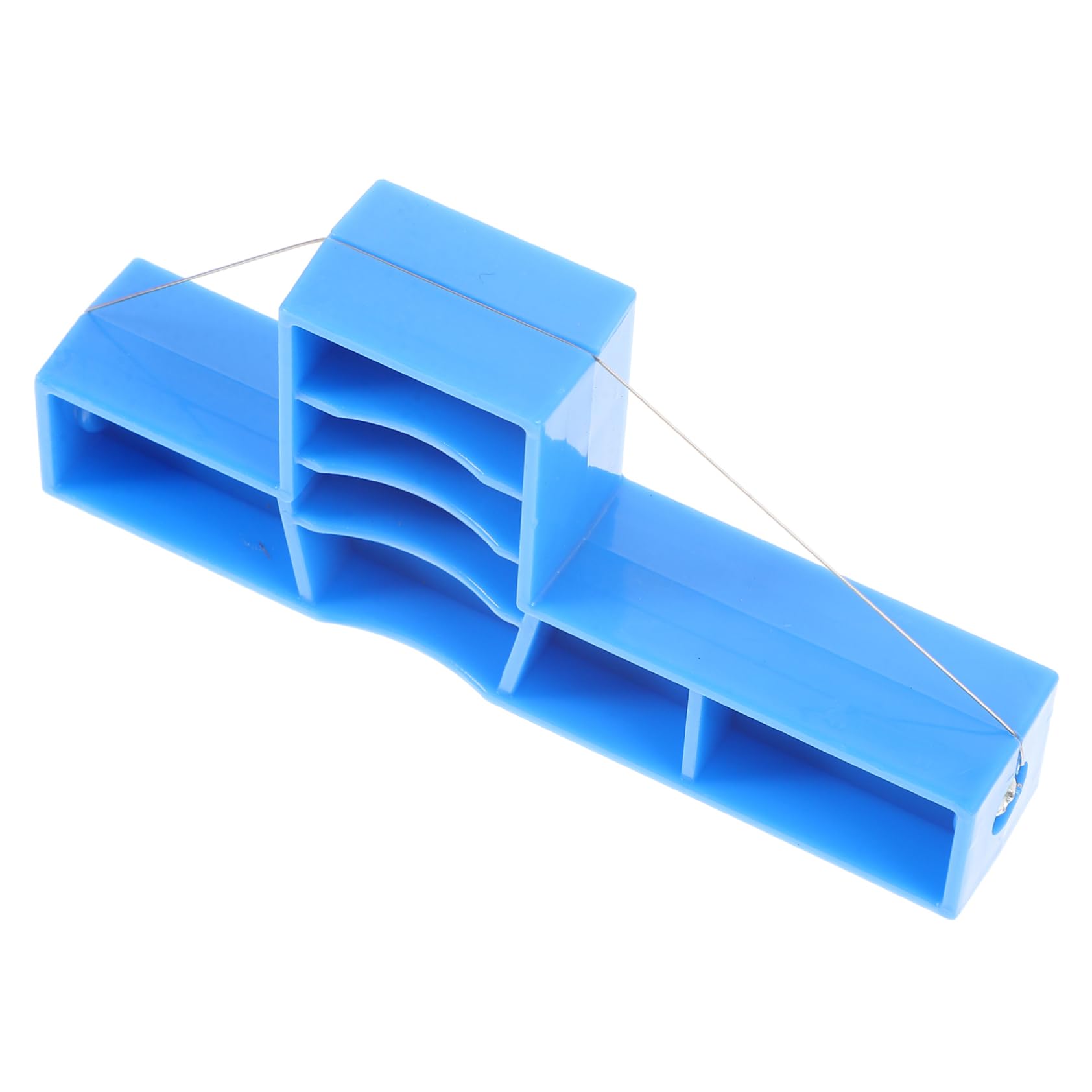 Gadpiparty 4 Pezzi Strumento di Taglierina Angolare Artigianato Cutter Kit di Strumenti Argillosi Mini Frese per Argilla Forniture Scolpire L'argilla Scultura Fabbricazione Forme Plastica Blu