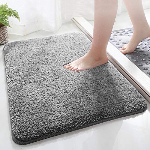 LIBWYS Badematte Rutschfester Badeteppich 2er Set - Flauschige Badematte und Badvorleger für Dusche, Badewanne und… – Bild 3