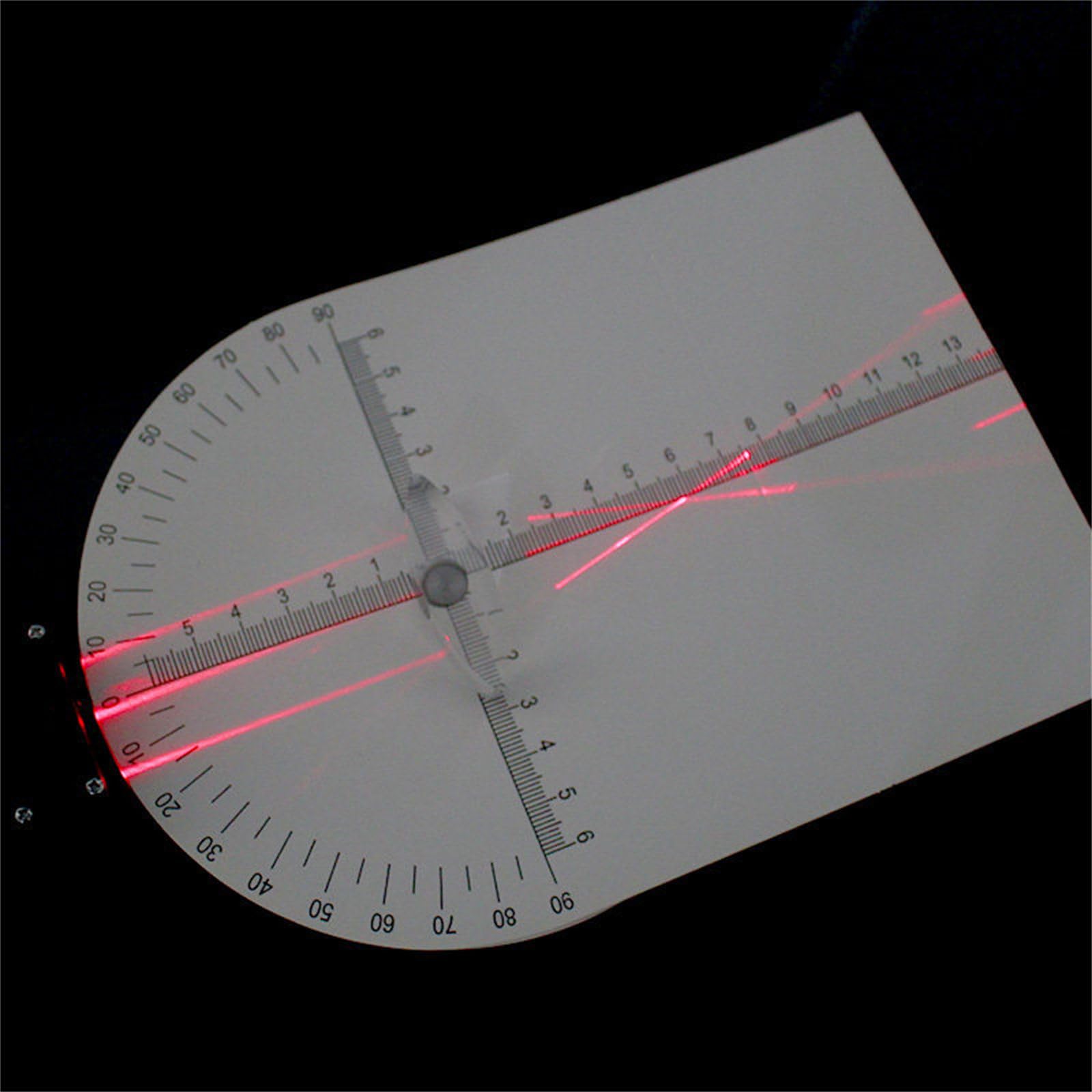 Juego de demostración de óptica educativa que muestra la propagación de la luz, refracción de reflexión para aula, escuela, laboratorios de ciencias, herramientas de enseñanza de física