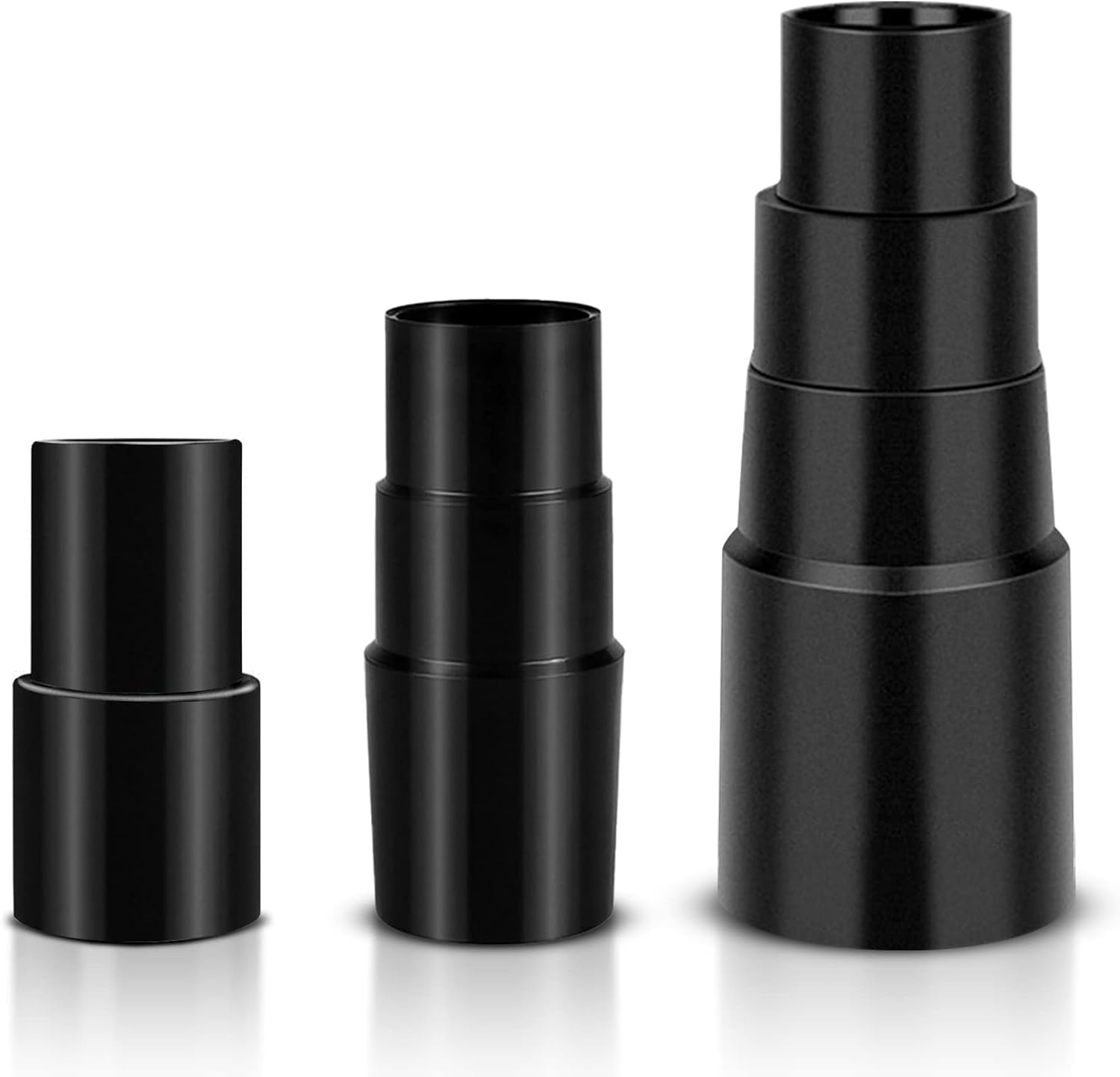 Universal Vacuum Hose Adapter 3Pcs 13/8 inch to 11/4 inch