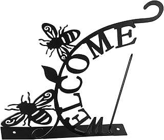 MUSISALY Alimentador De Esquilo Cabideiros De Parede Lanterna Decorativa Suporte De Parede Cabide De Planta Borboleta Sinal De Boas-Vindas Pendurado Parede Sinal De Boas-Vindas Vaso De