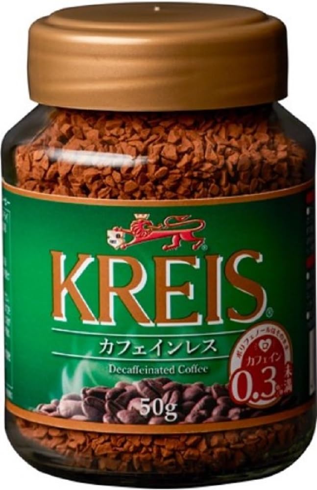 Amazon.co.jp: クライス カフェインレスコーヒー 50g : 食品・飲料・お酒