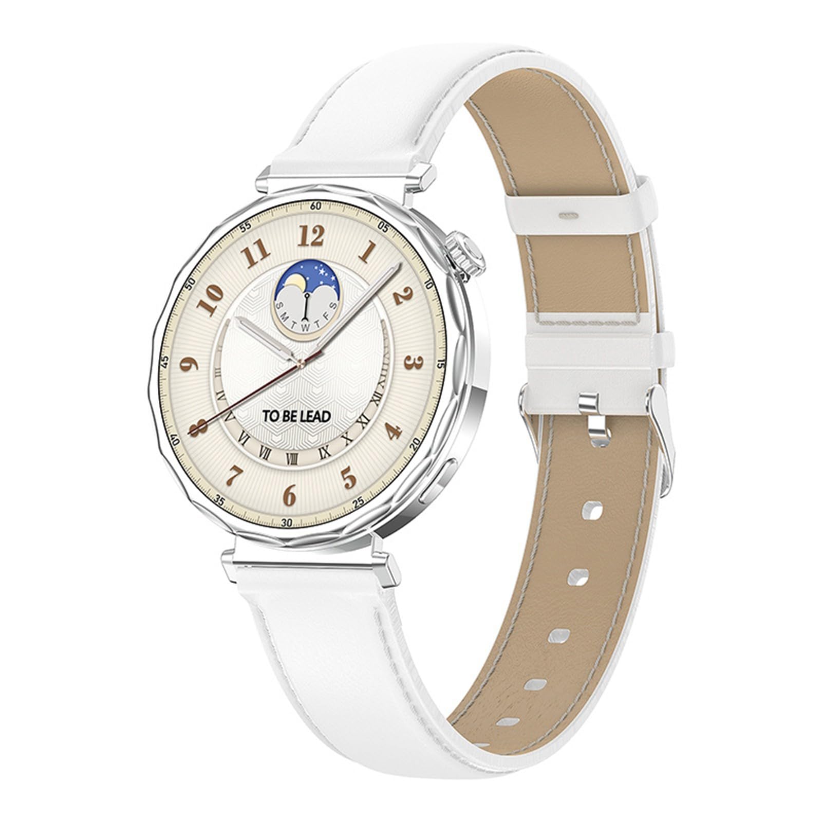 Reloj Inteligente Mujer podómetro, monitoreo de frecuencia cardíaca, medición de presión Arterial, Entretenimiento Social, Llamadas Bluetooth, recordatorios Inteligentes