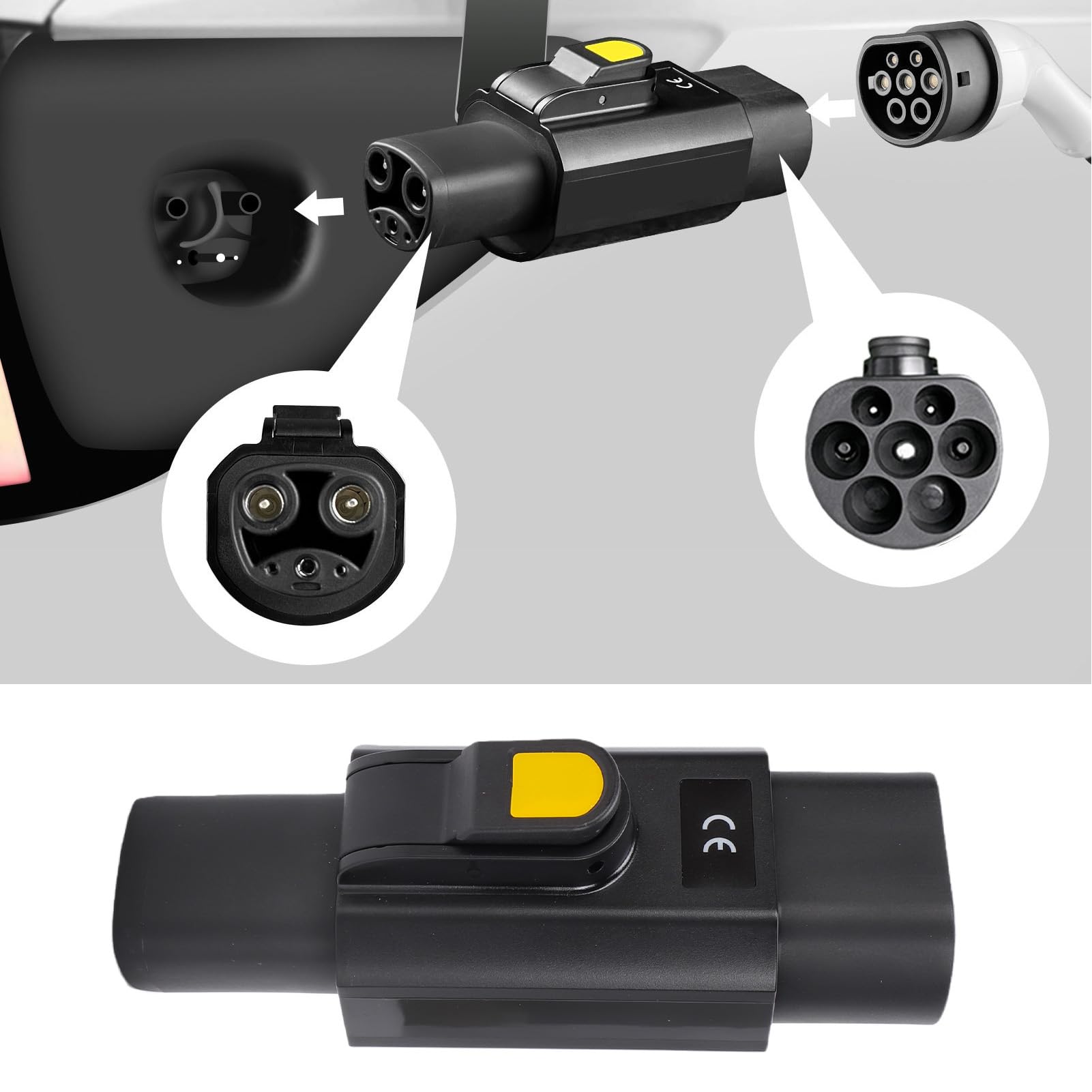 aqxreight Adapter Nacs 32A 7KW IP54 Typu 2 do 3 X Y