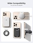 Lamicall for MagSafe Sticker Ring - 4 Pack Powerful Metal Rings Mag Safe Ring for Magsafe Magnetic Wireless Charger Case for iPhone 17 16 15 14 Pro Max Galaxy Android Accessories [No Magnet]