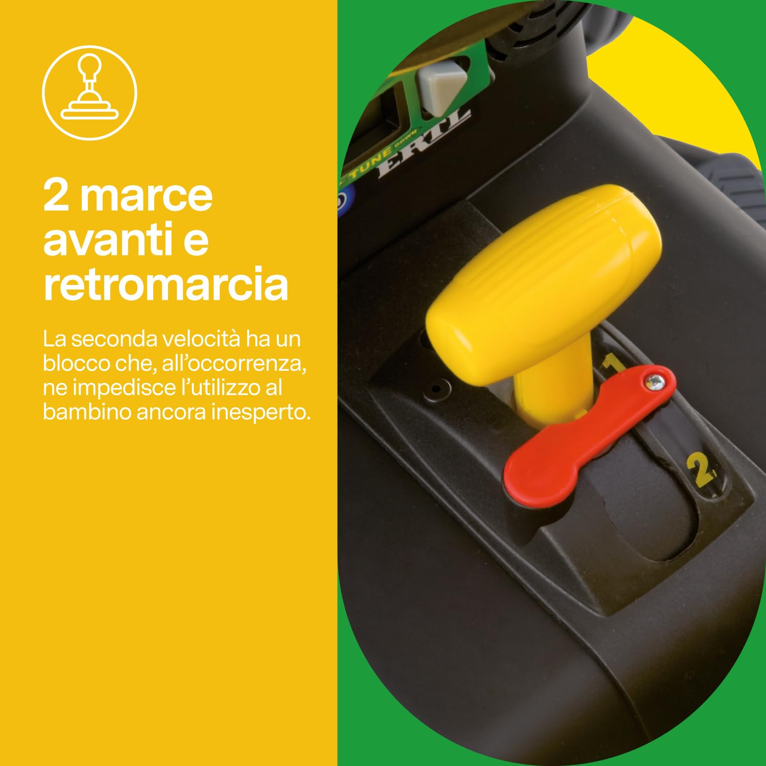 PEG John Deere Ground Loader - Trattore Elettrico Cavalcabile per Bambini 3+ Anni con Batteria Ricaricabile 12V, Radio FM e Benna Funzionante