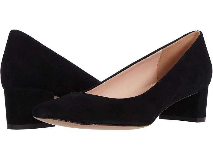 J crew black suede pumps Clearance