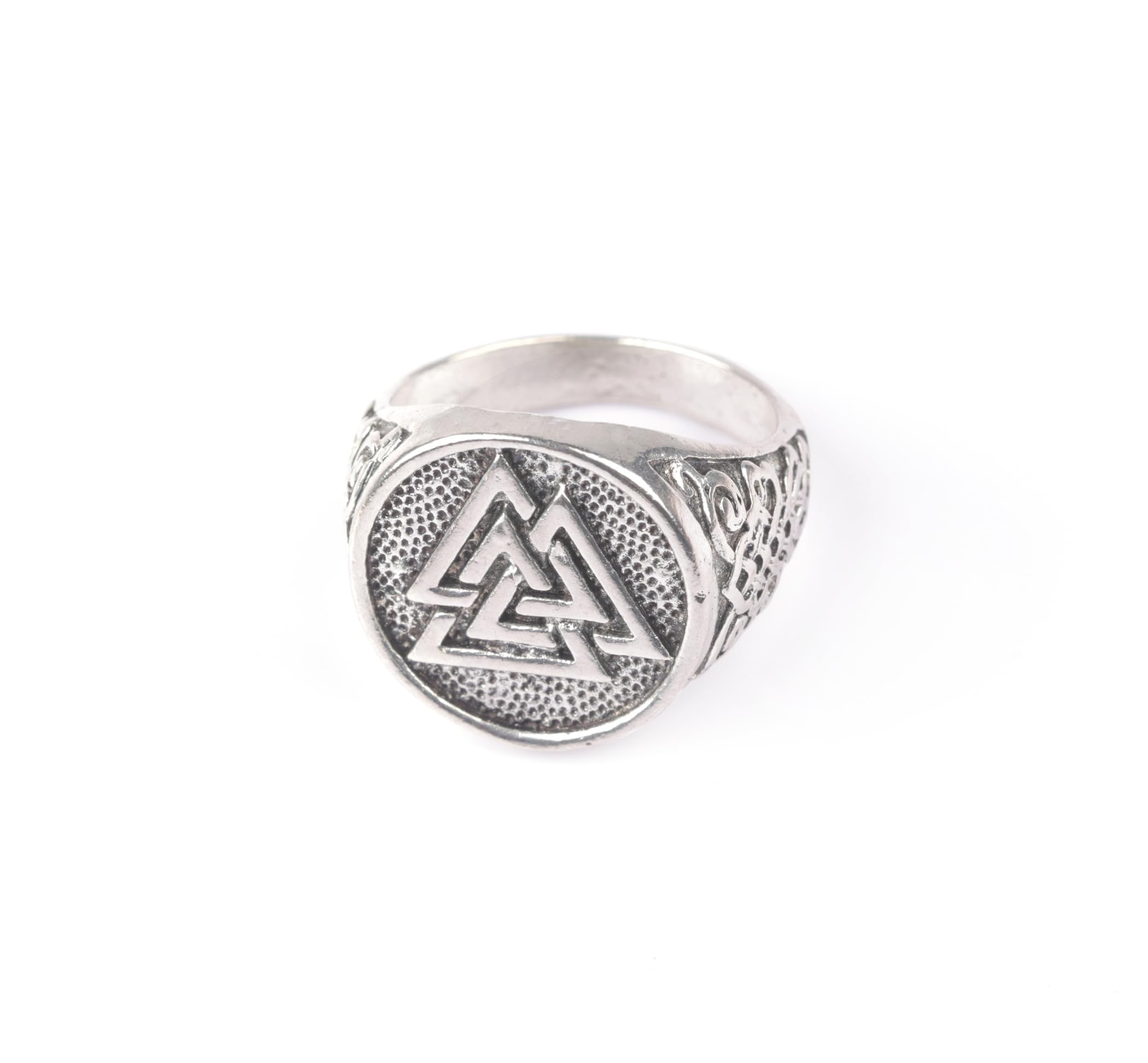 Viking Valknut Ring for men/boys | crafted with durable stainless steel | silver coloured | Inspired by Vikings valknut ethos (17) (B0CZL77D61) Amazon Price History, Amazon Price Tracker