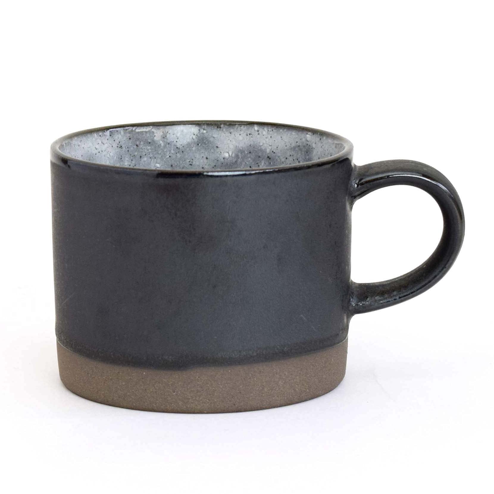 Mino Ware Tatara Mug Gray Matte Ceramic 10.1oz Microwave Safe Japan