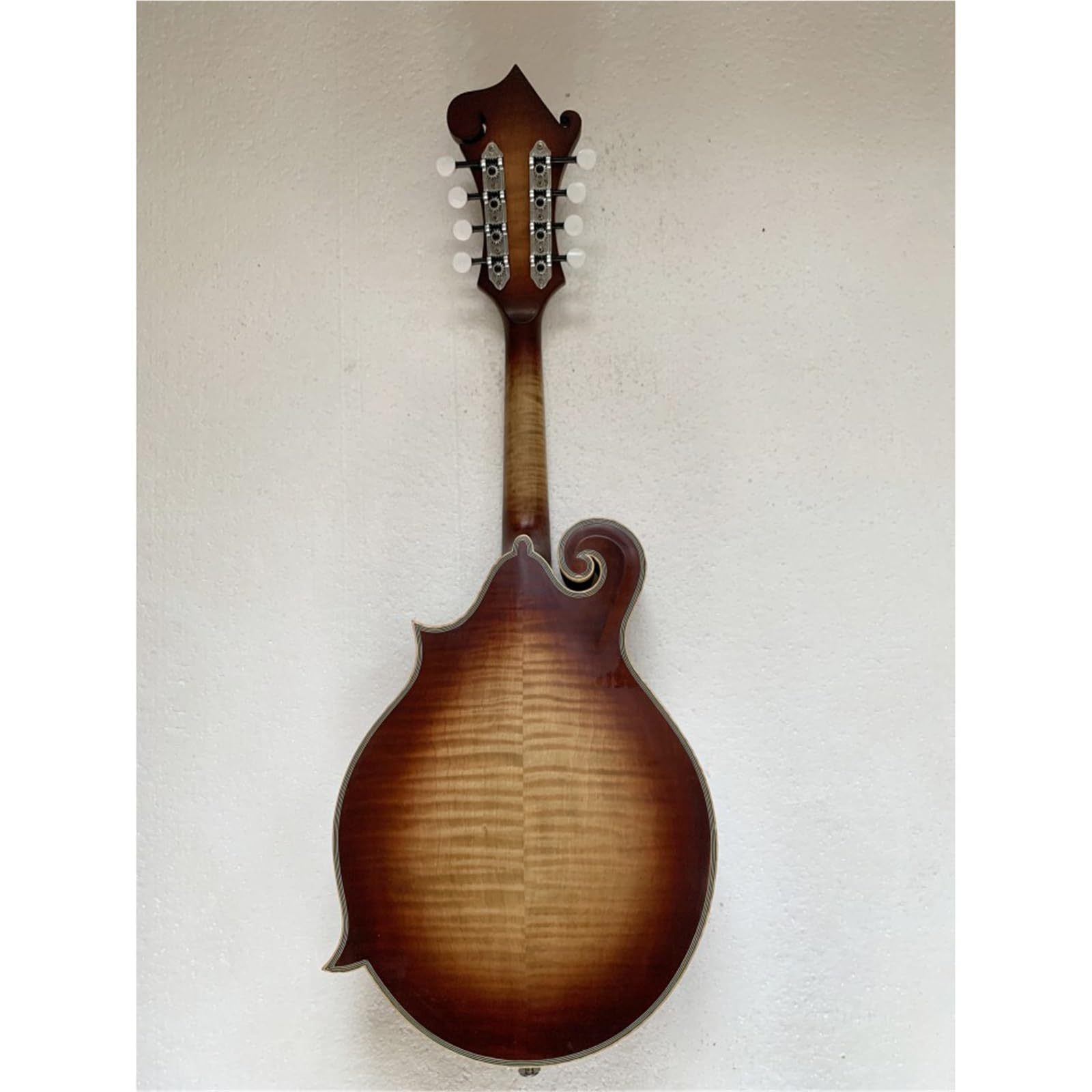 Mandolin Instrument Kit Spruce Veneer Handmade Mandolin Tiger Maple Back And Sides Mandolin - Image 2
