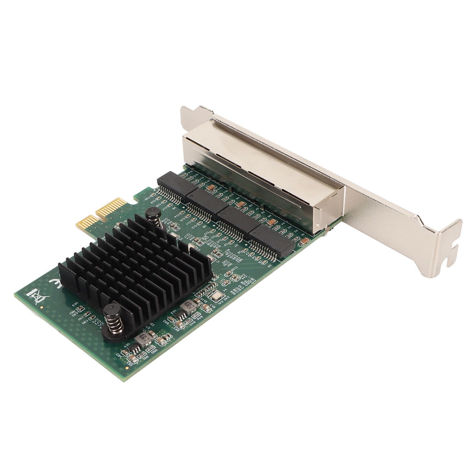 CHICIRIS Scheda di Interfaccia di Rete PCIe X1 Gigabit Ethernet a 4 Porte