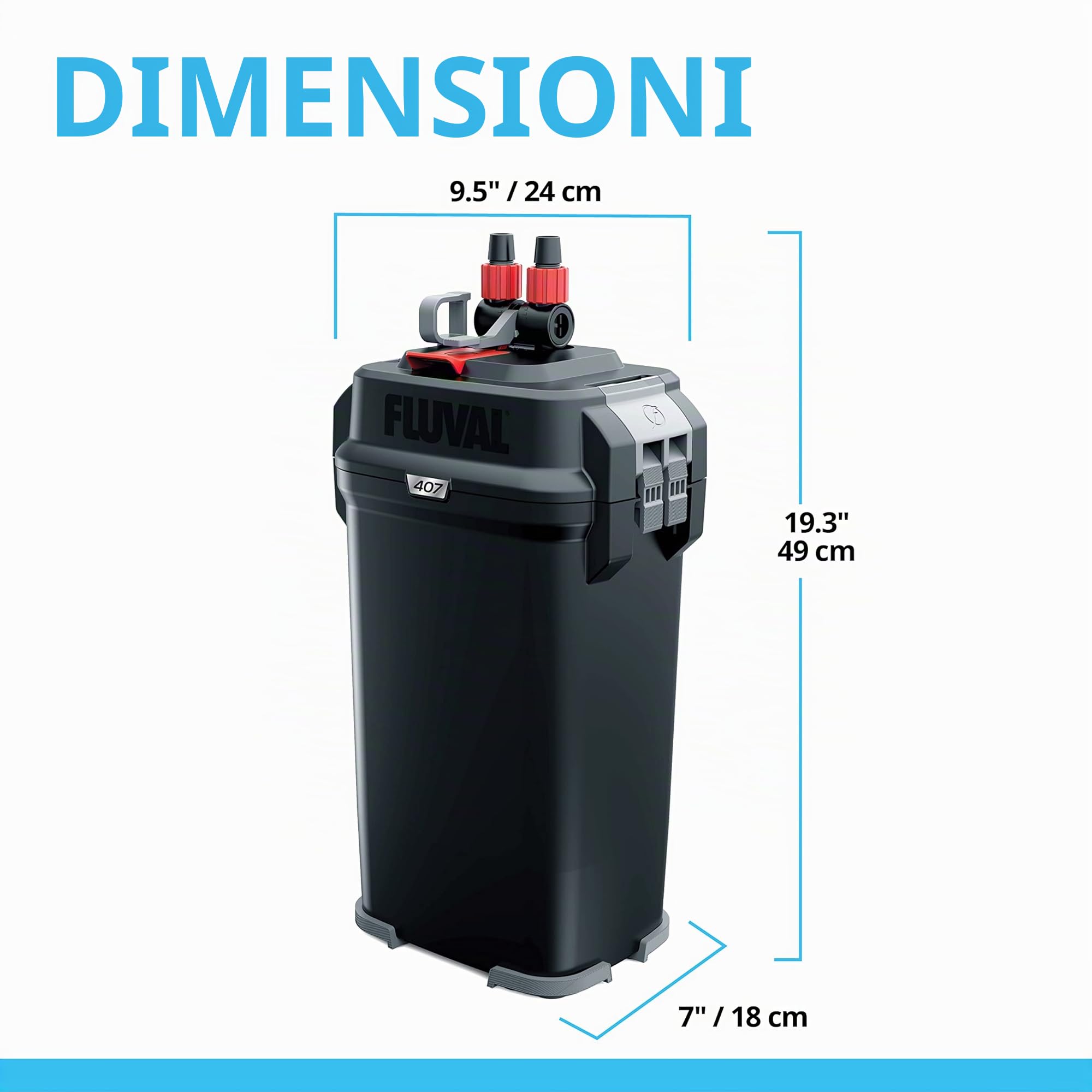Fluval A450 407 Filtro Esterno
