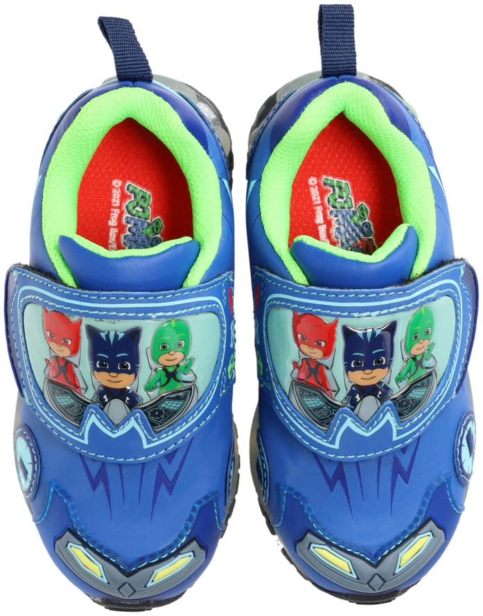 PJ Masks Toddler Light Up Shoes, Athletic Shoe with Hook and Loop Strap2