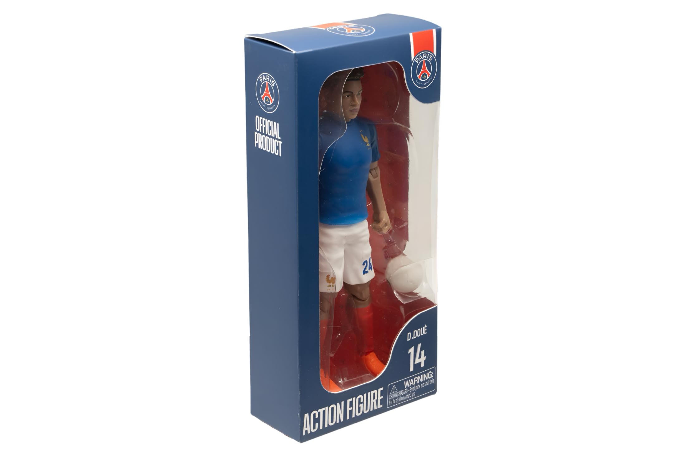Sockers Banbo Toys Paris Saint-Germain Desire Doue Figurine de Football à Collectionner 20,3 cm