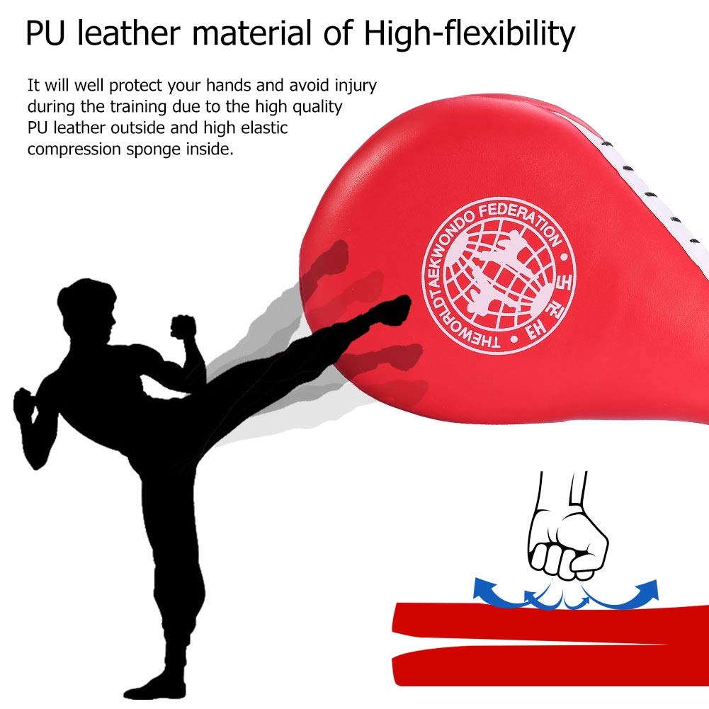 Pattes d’Ours Kick Pad Entraînement Durable Boxe Arts Martiaux Taekwondo Kickboxing Karaté