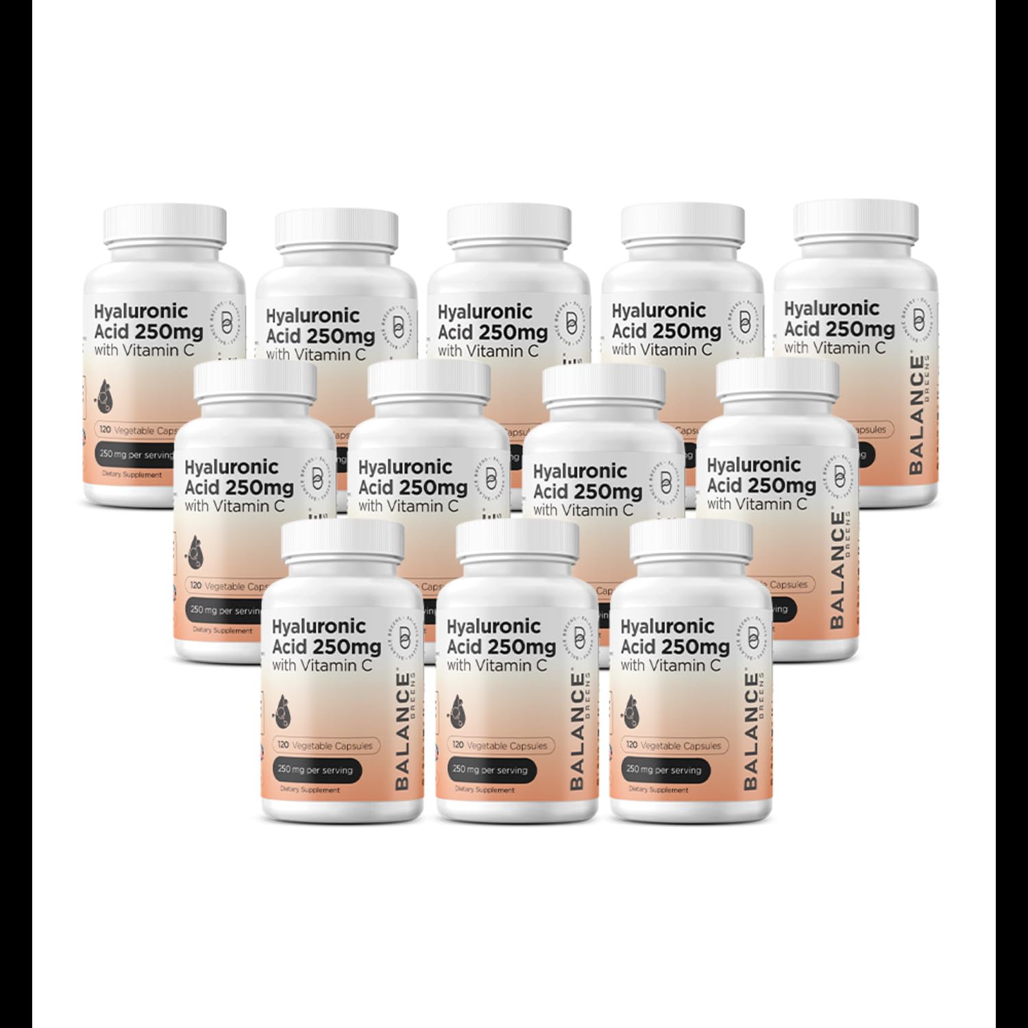 Balancebreens Hyaluronic Acid Supplements 250mg, 120 Vegan Capsules — Amazon image 9