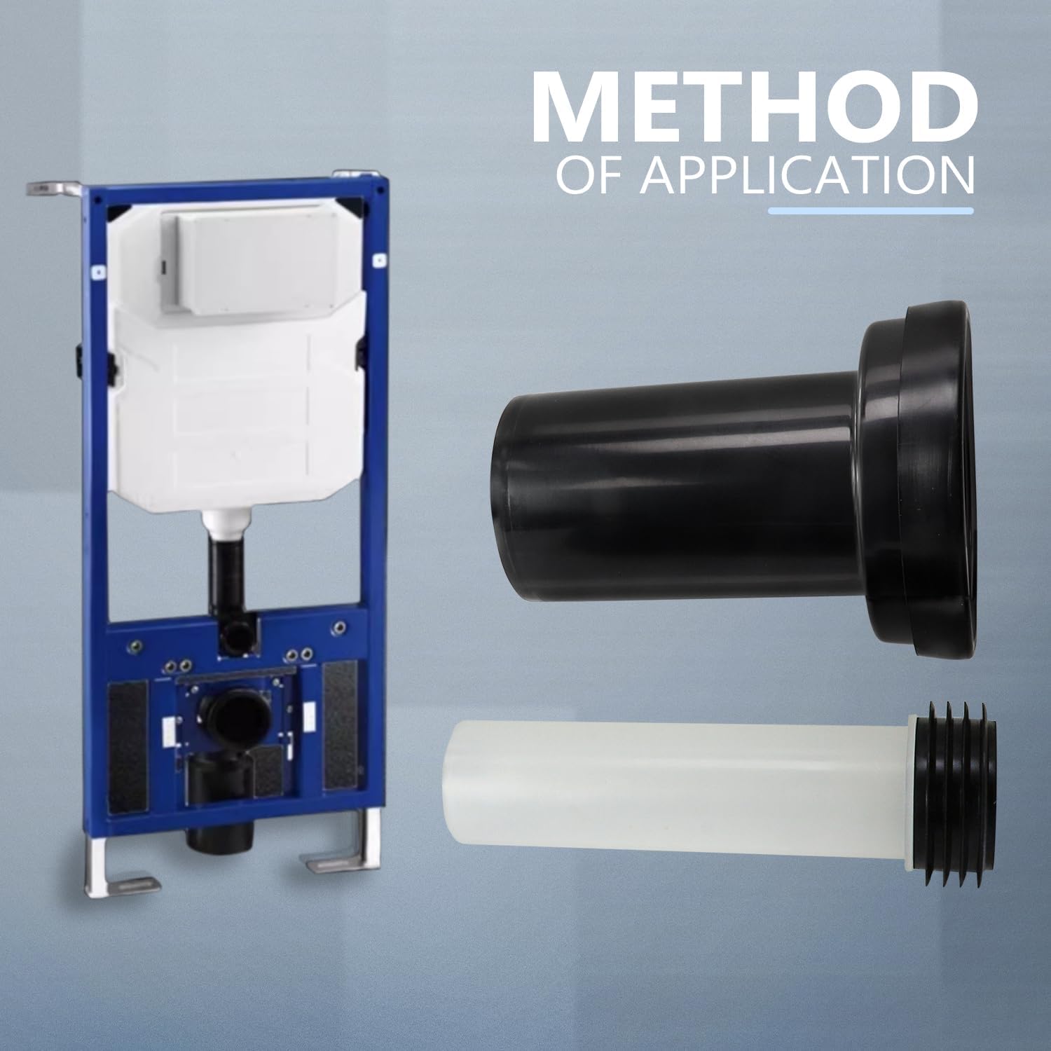 for Geberit 152.404.46.1wall hung toilet connector set with Mounting Hardware