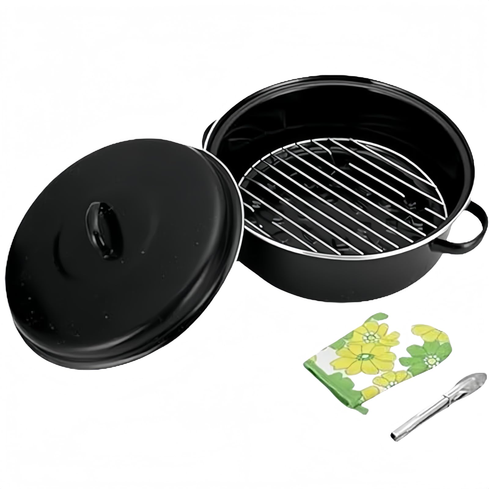 Amazon.co.jp: REENEW 焼き芋器 焼芋鍋 ホーロー石焼きいも器 両手鍋