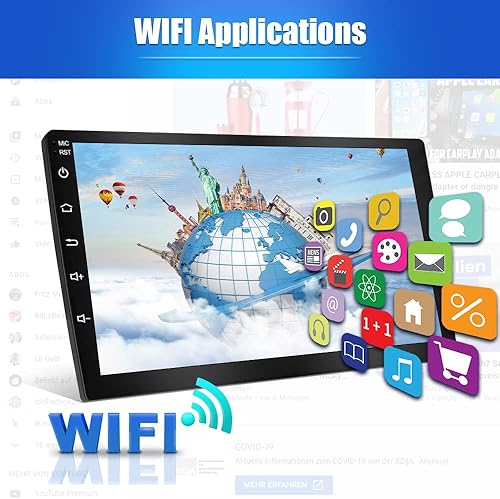 Miniatura 5 de Car Radio Stereo Android 12 for Jeep Wrangler JK Gand Cherokee Dodge Ram 1500 with Wireless Apple CarPlay Android Auto