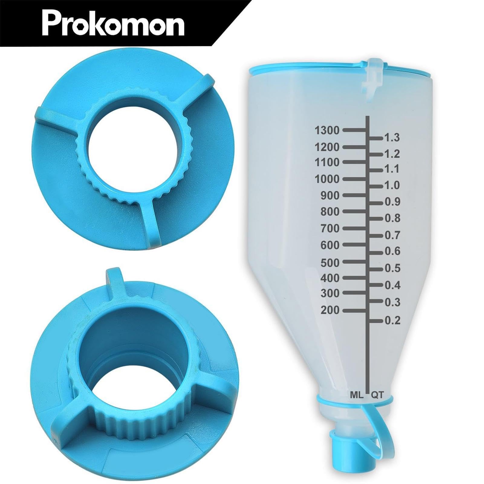 Kit De Embudo De Multiusos Herramienta De Filtro De Motor Para Automóvil | Embudo De Para Vehículo, Cocina Y Llenado Líquido Refrigerante Motor