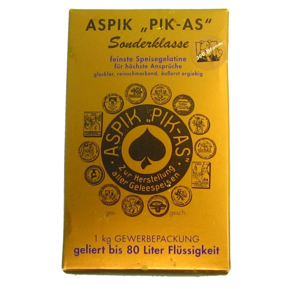 MeinMetzger Aspik Speisegelatine, 300 Bloom 1000 g