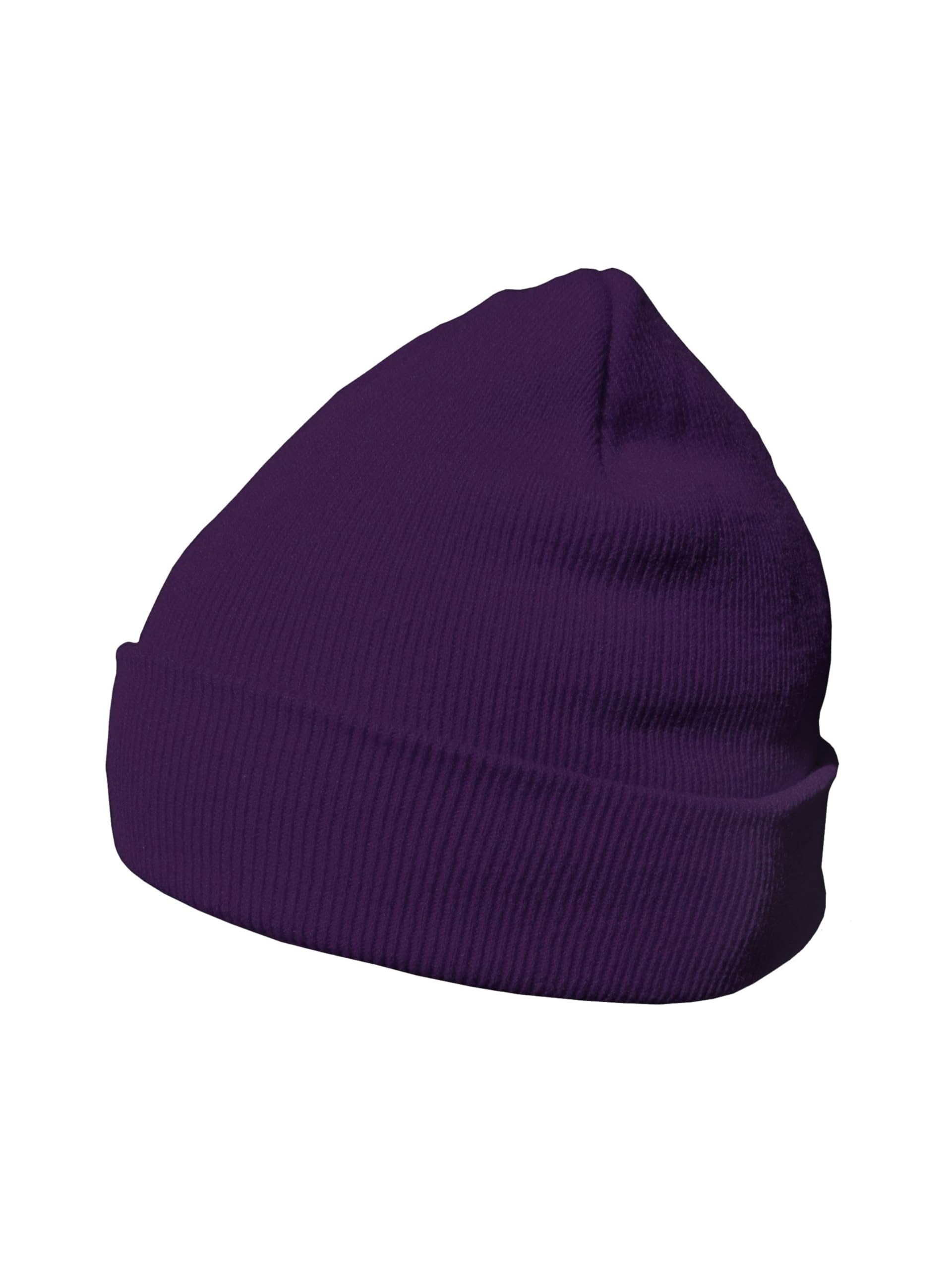 DonDon Mütze Herren Mütze Damen Wintermütze Beanie klassisches Design