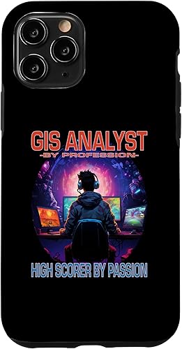iPhone 11 Pro GIS Analyst Funny Gamer - Fun Pun Gaming Case
