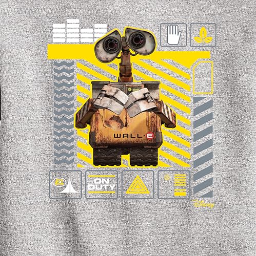 Disney Wall-E - Icon Grid - Toddler & Youth Crewneck Fleece Sweatshirt3
