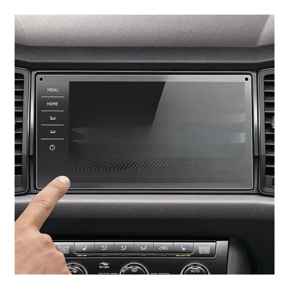 Film protection trempé pour écran navigation voiture Skoda Kodiaq Karoq