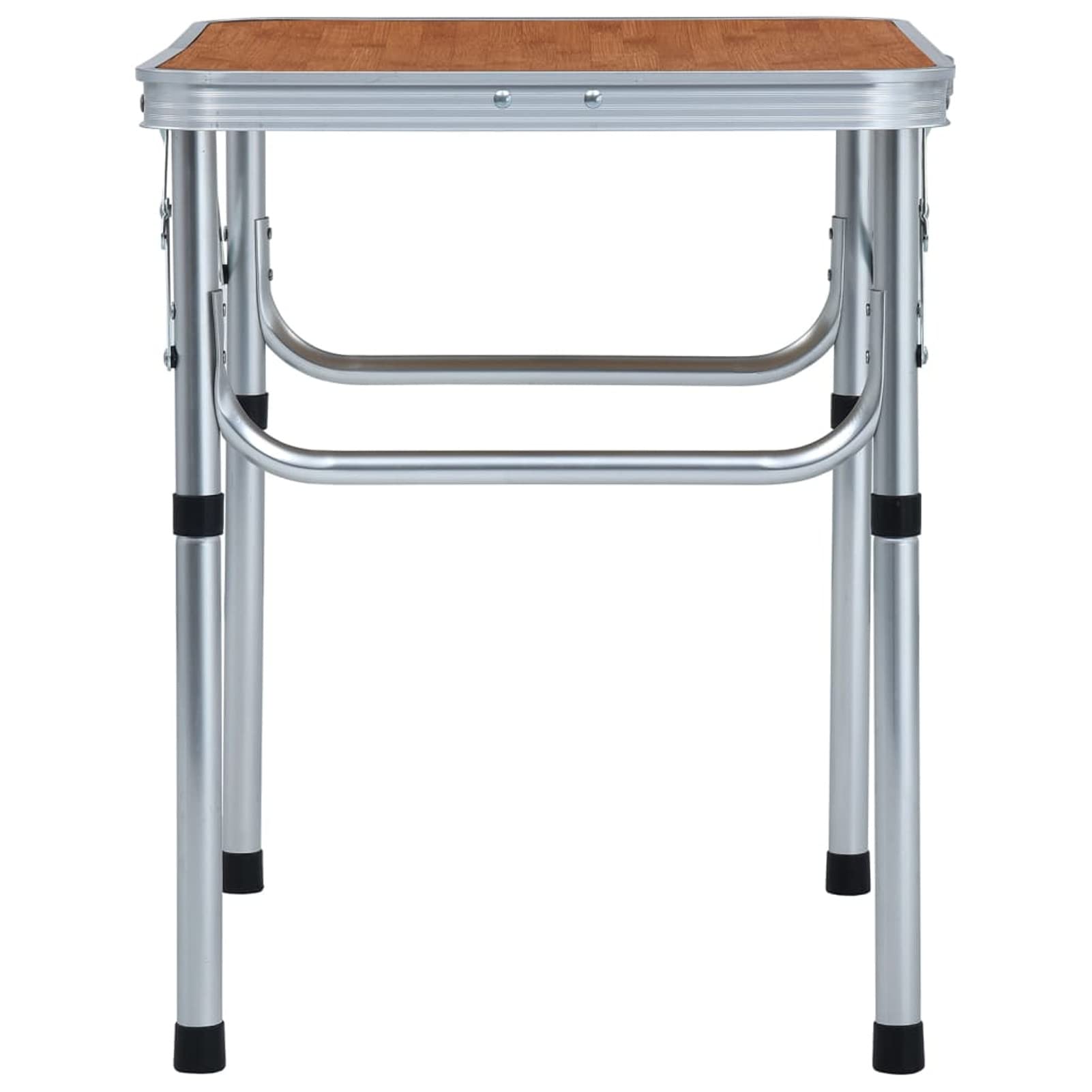 Homgoday Składany stół kempingowy aluminiowy 60 x 45 cm meble kempingowe artykuły sportowe
