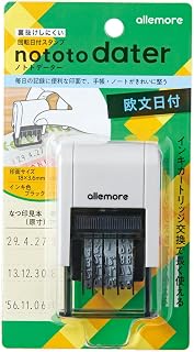 シャチハタ スタンプ nototo dater ノトトデーター 欧文日付 PEL-DC2/H