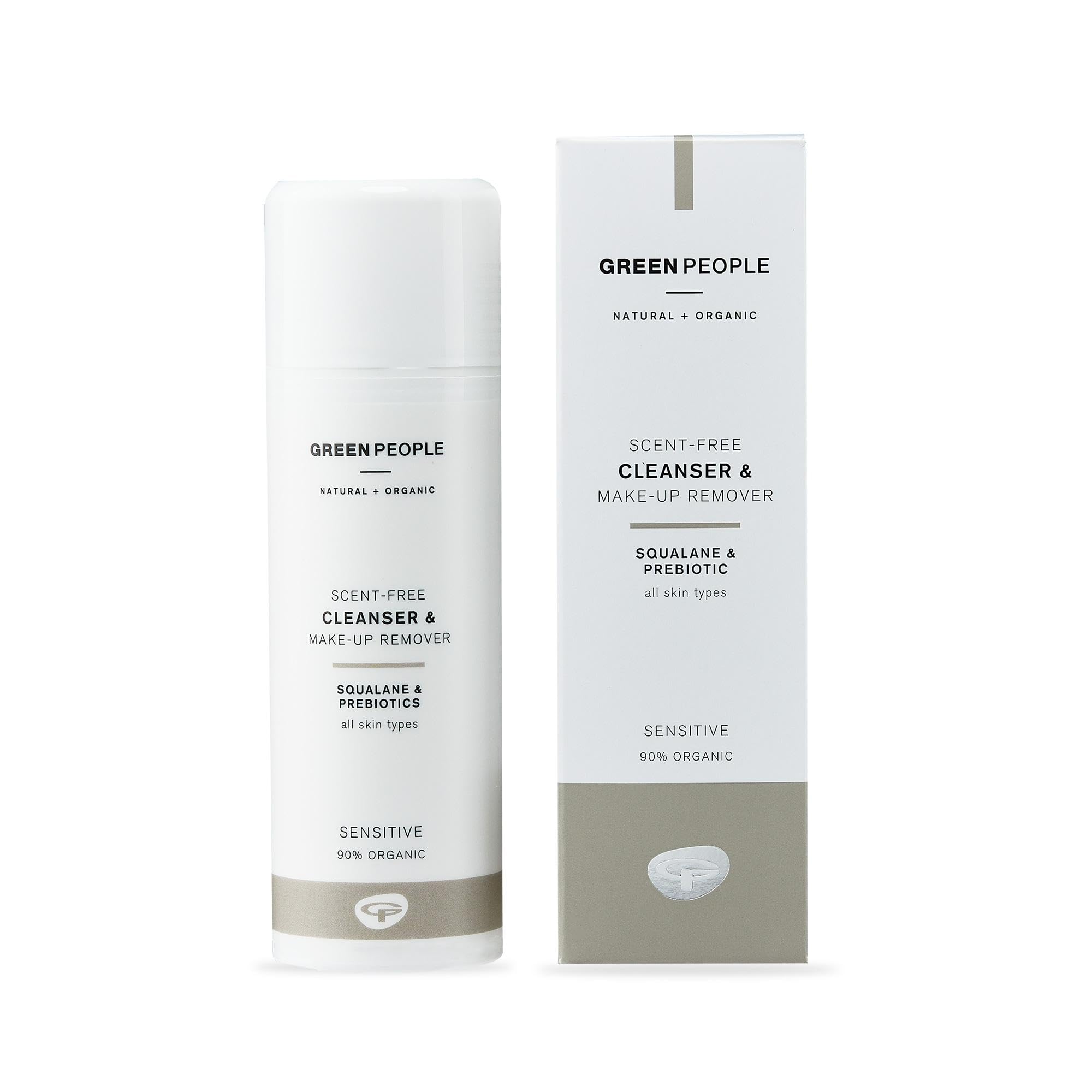 Scent Free Cleanser - Suitable for Sensitive Skin - Paraben Free, Unscented - Organic, Cruelty Free & Vegan, 150ml