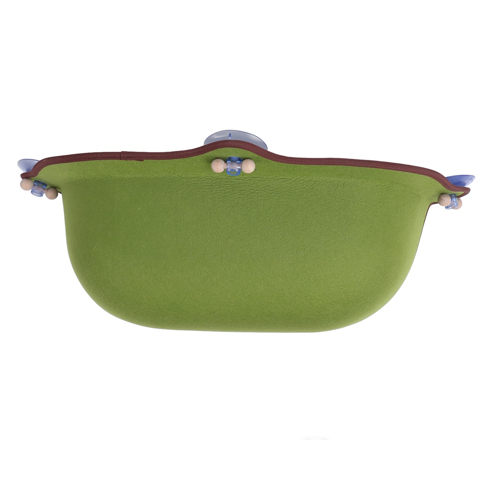 Generic Hamaca para Ventana de Gato, Cómoda y Transpirable, Percha para Ventana con Ventosa, Alfombrilla para Gatos, Fácil Limpieza para Alféizares (Green)