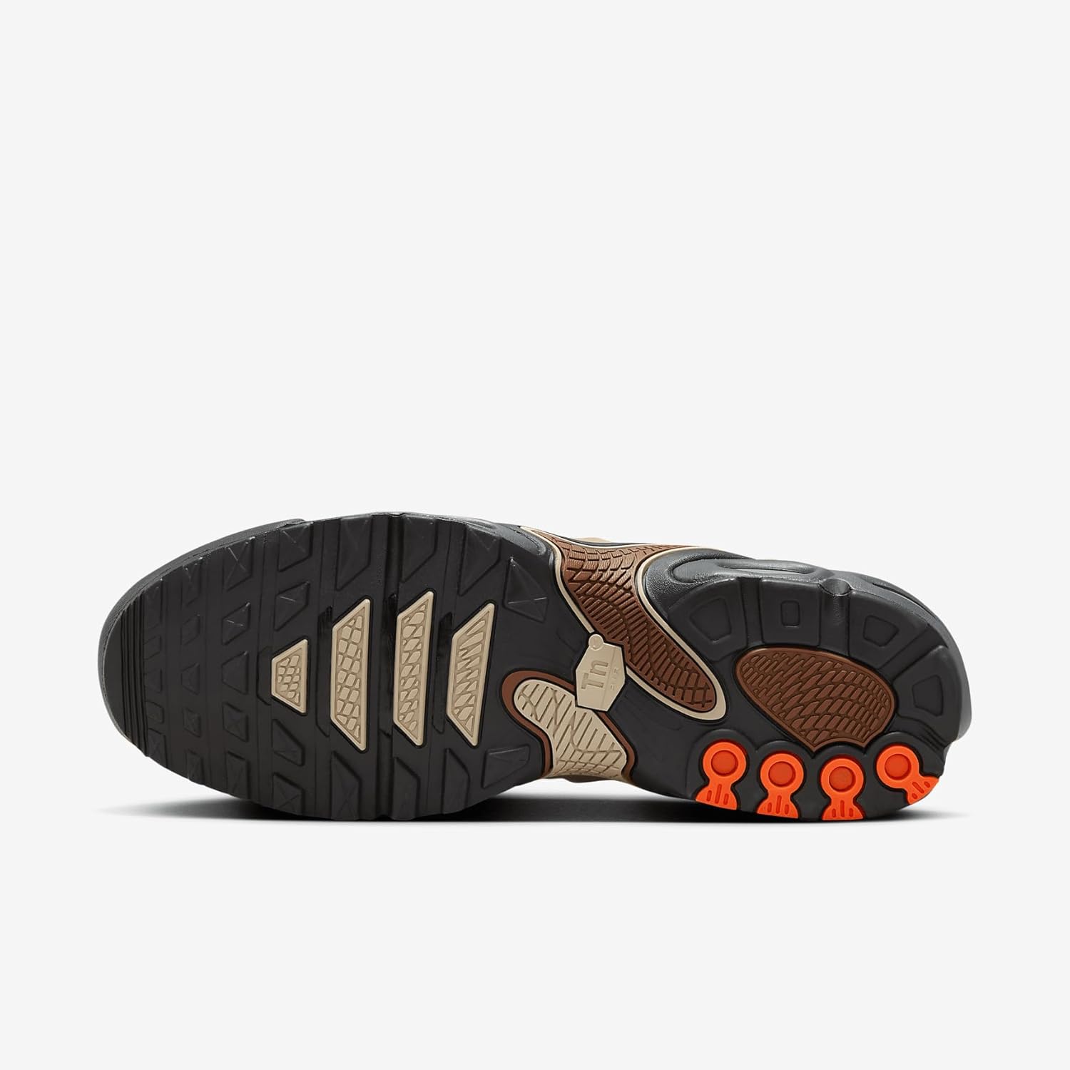 Nike Air Max Plus Drift Men's Winterized Shoes (FZ3041-200, Khaki/Dark Smoke Grey/Sanddrift/Hyper Crimson) Size 9 - Image 2