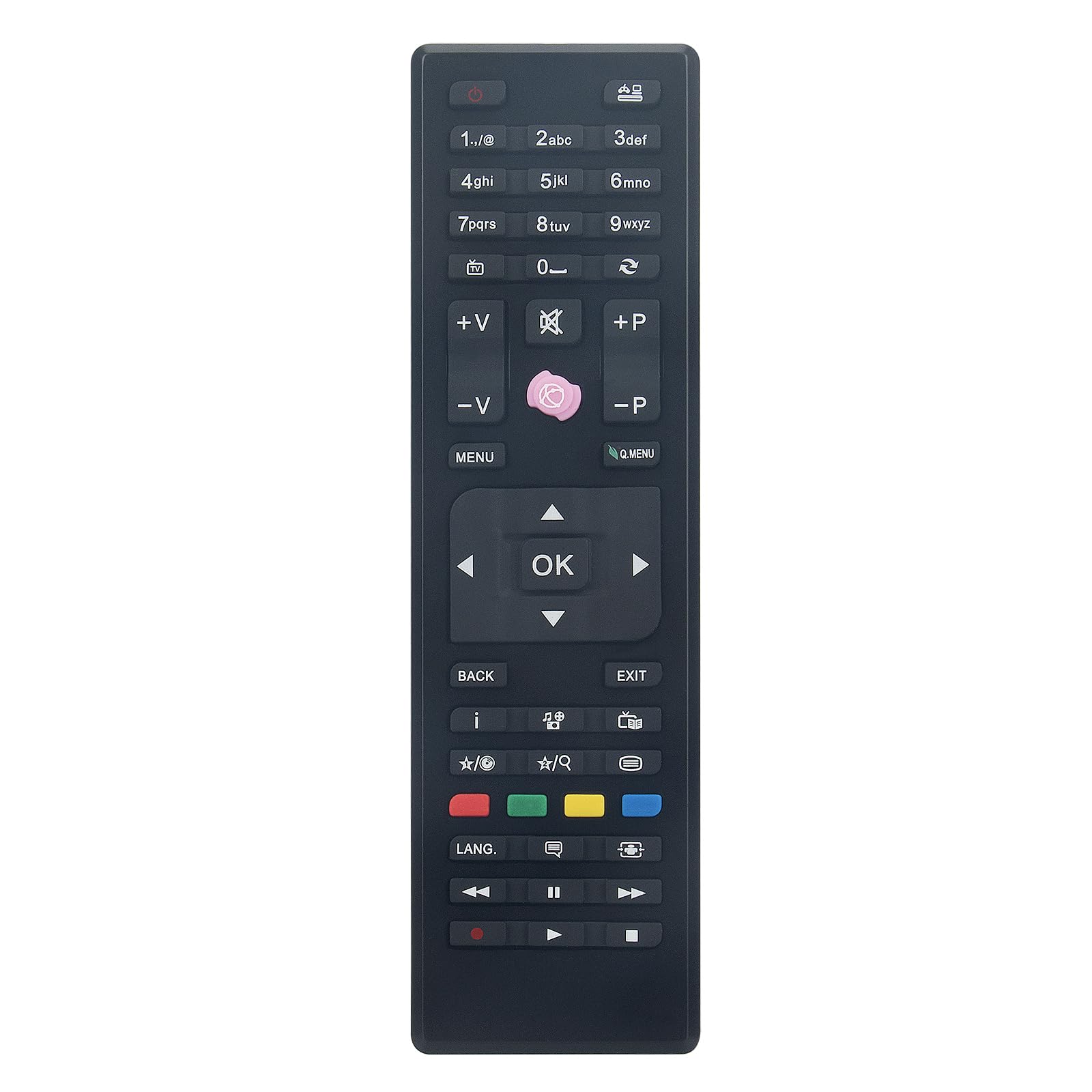 AULCMEET N2QAYB000490 N2QAYB00724A Telecomando di ricambio compatibile con Smart TV OLED 4K Panasonic TX-P42X25E TX-L32X20B TX-L37E3E TX-P50S21BA P50G30 TX-PF50G30 TX-L32T5E TX-P42G30