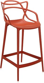 Kartell Masters Stool Chairs Orange 50 x 53 x 103 cm