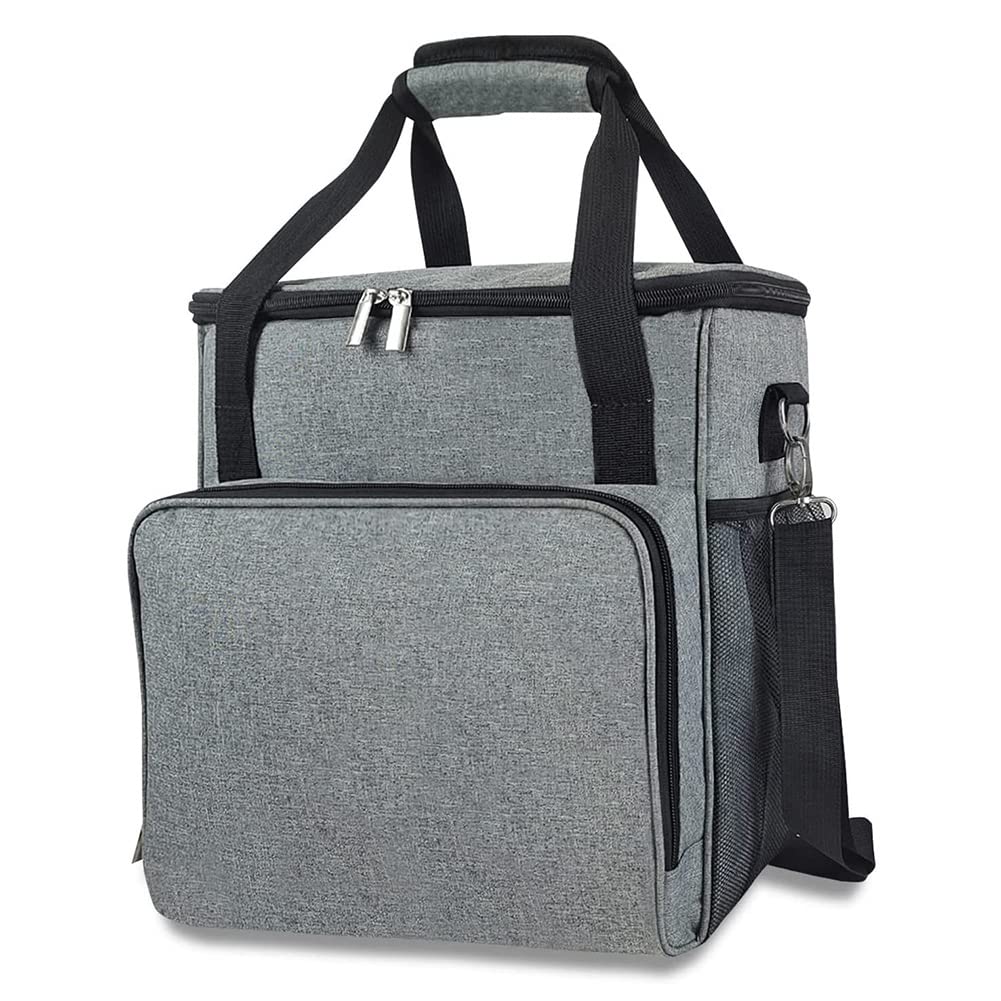 Geroosaty Grey Coffee Maker Travel Tote Single Serves Coffee Maker Bag For Coffee Machine Bag