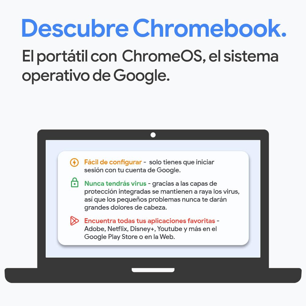 Lenovo 300e Chromebook 2nd Gen AST - Ordenador Portátil Convertible Táctil 11.6" HD (AMD A4-9120C, 4GB RAM, 32GB eMMC , AMD Radeon R4 Graphics, WiFi+Bluetooth, Chrome OS) Negro -Teclado QWERTY Español