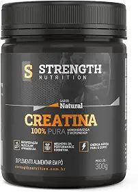 Creatina Monohidratada Micronizada 100% Pura Importada (Pote 300g)