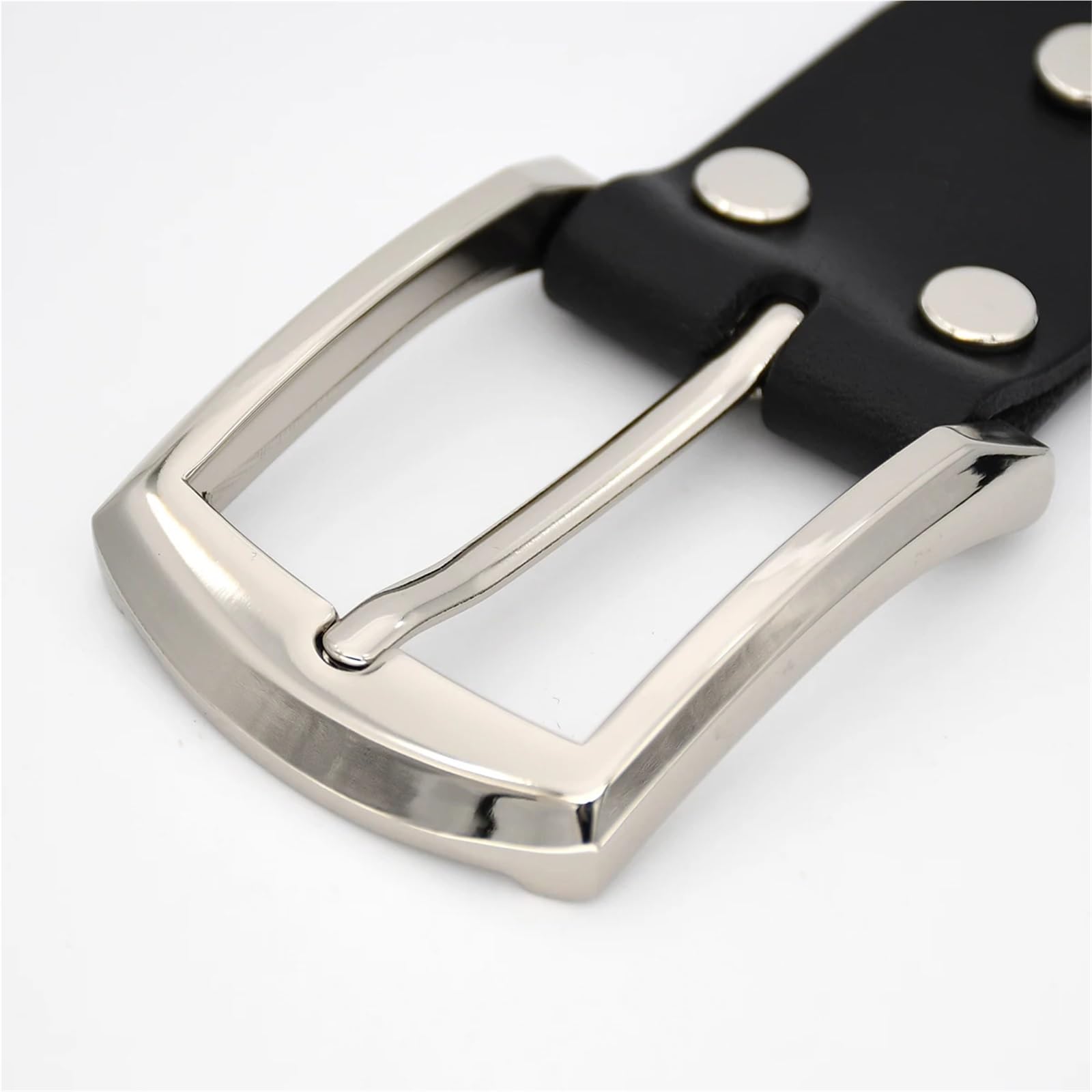 20 pezzi 40 mm fibbia for cintura da uomo in lega cromata perno casual accessori for in pelle parti Per Cinghie