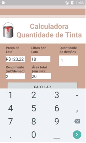 Tinta - Calculadora