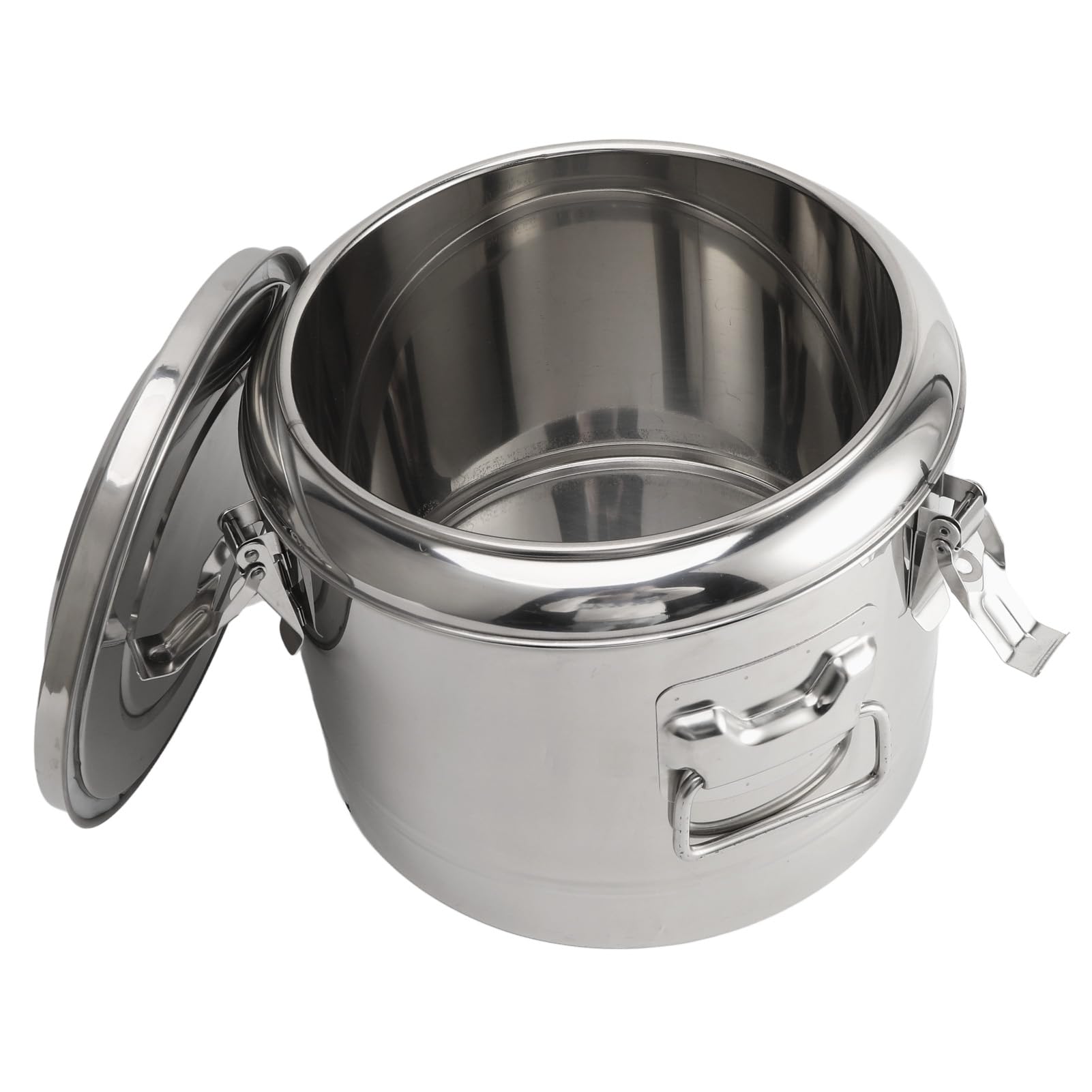 Bewinner Dispensador de Bebidas con Aislamiento de Acero Inoxidable, 10 L, Gran Capacidad, Retención de Calor, café Frío Caliente, té, Leche, Jugo, Dispensador con Tapa Segura (10L)