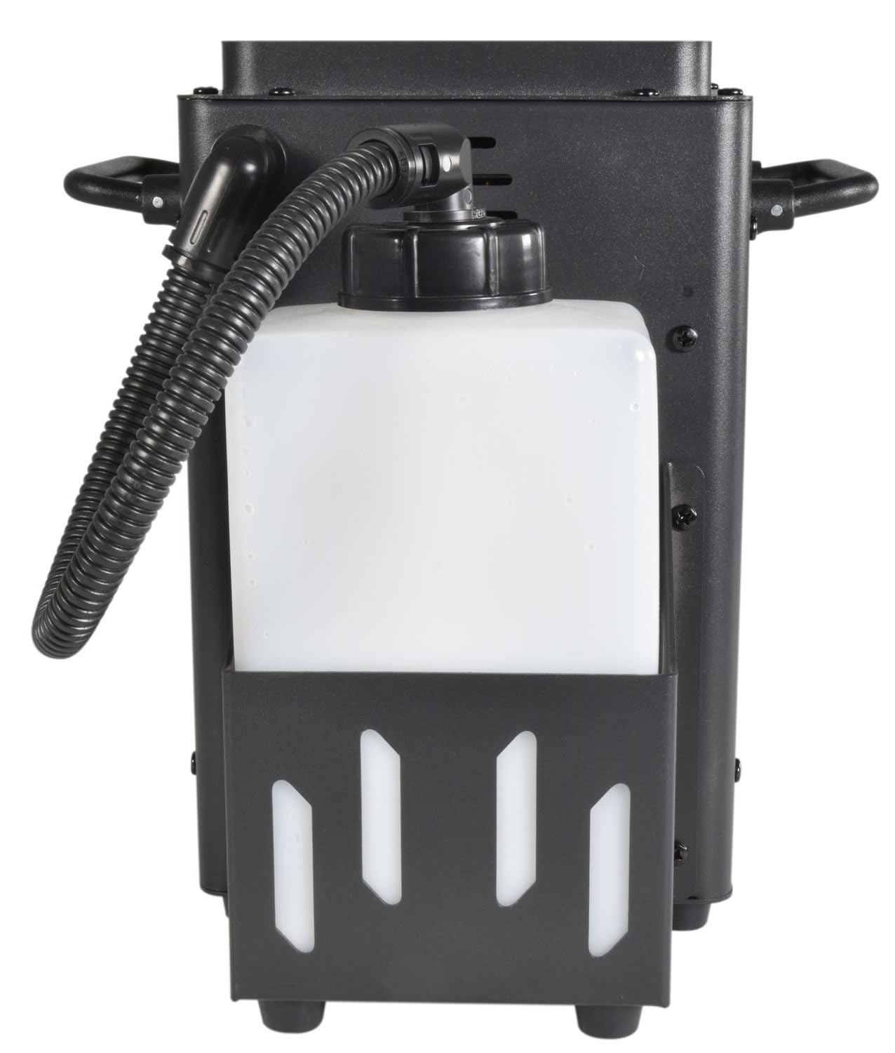 QTX VertiBox - Nebbia verticale compatta a LED, effetto fumo e luce per DJ, discoteca, palcoscenico, Natale e Halloween, telecomando wireless, DMX, LED RGB
