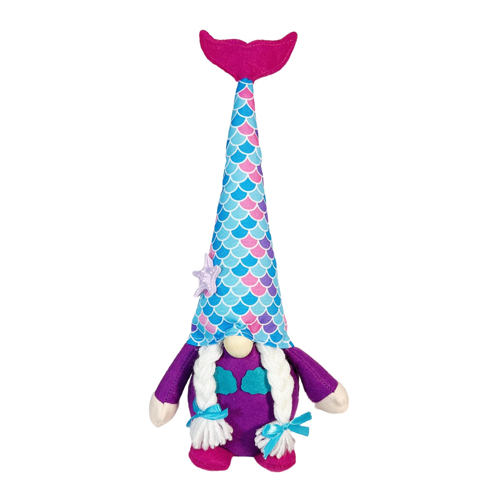 HEALT Ocean Animals Gnome Summer Decorations, Handmade Beach Element Decoration, Gnomes Figurines for Home, Summer Elves Decor Luckily Figurine Gift