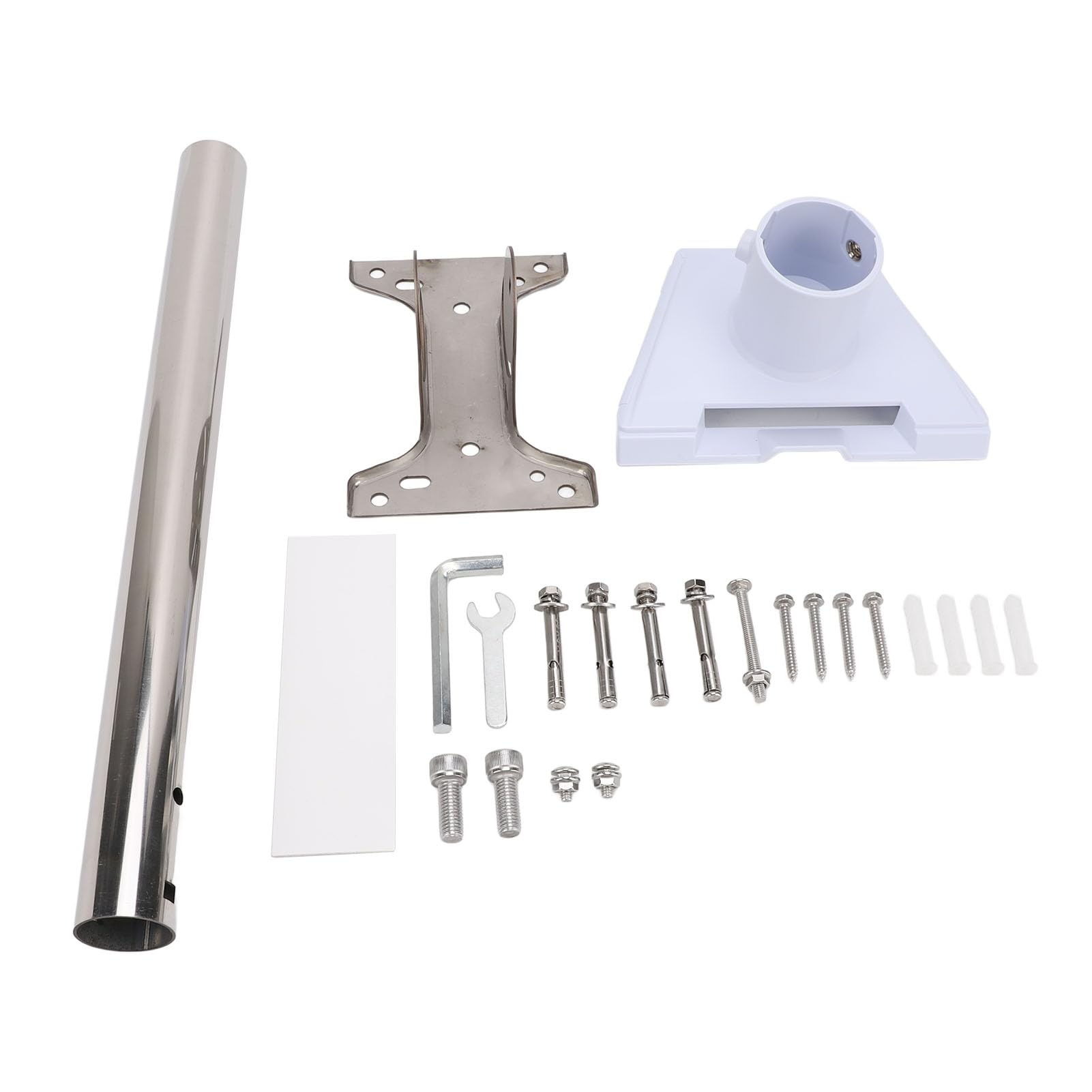 Support de Tuyau Internet par Satellite pour Antenne Parabolique Standard Gen 3 V3, Support de Montage Mural Long Réglable à 88 ° pour Plaque de Montage V3, Kit de Montage sur