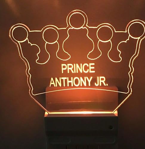 Miniatura 25 de Luz nocturna multicolor personalizada LED enchufable, luz nocturna táctil ultra delgada, sensor inteligente del atardecer al amanecer, dormitorio